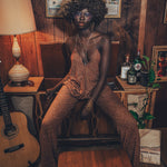 Grace Halter neck top - copper glitter - Soul Sister since 1969